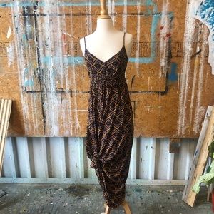 Women’s maxi dress, adjustable straps, sz 34 (4/6)